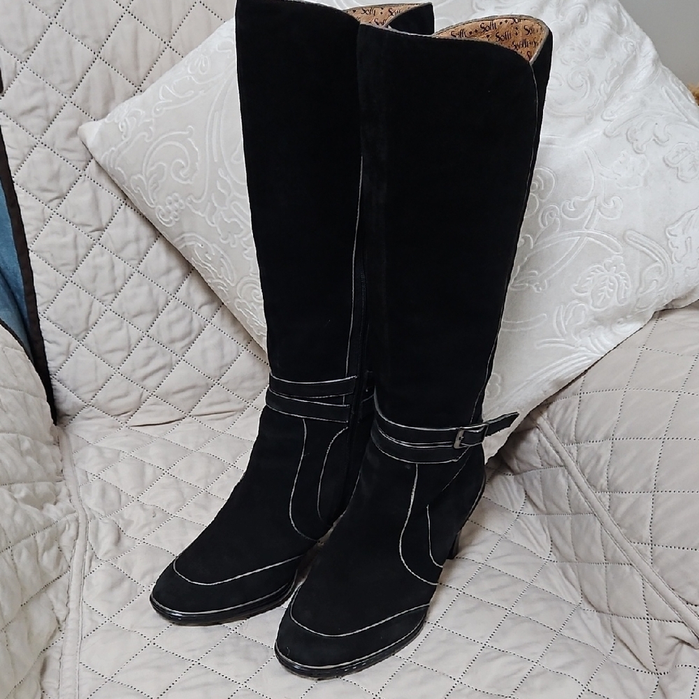 Sofft Black Below the Knee Boots
